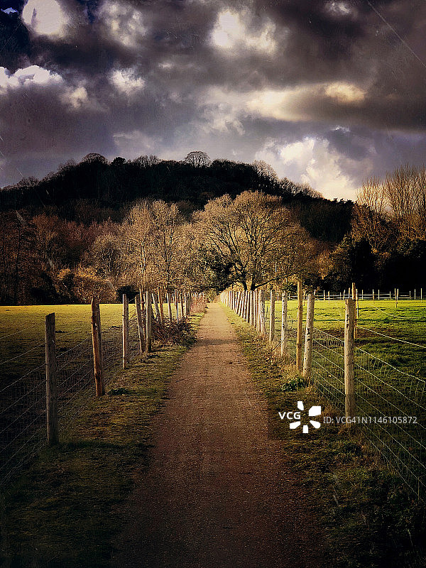 进入未知之旅图片素材