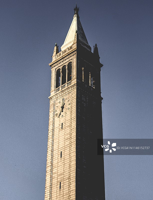 伯克利时钟图片素材