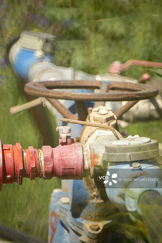 农业用水管和软管图片素材