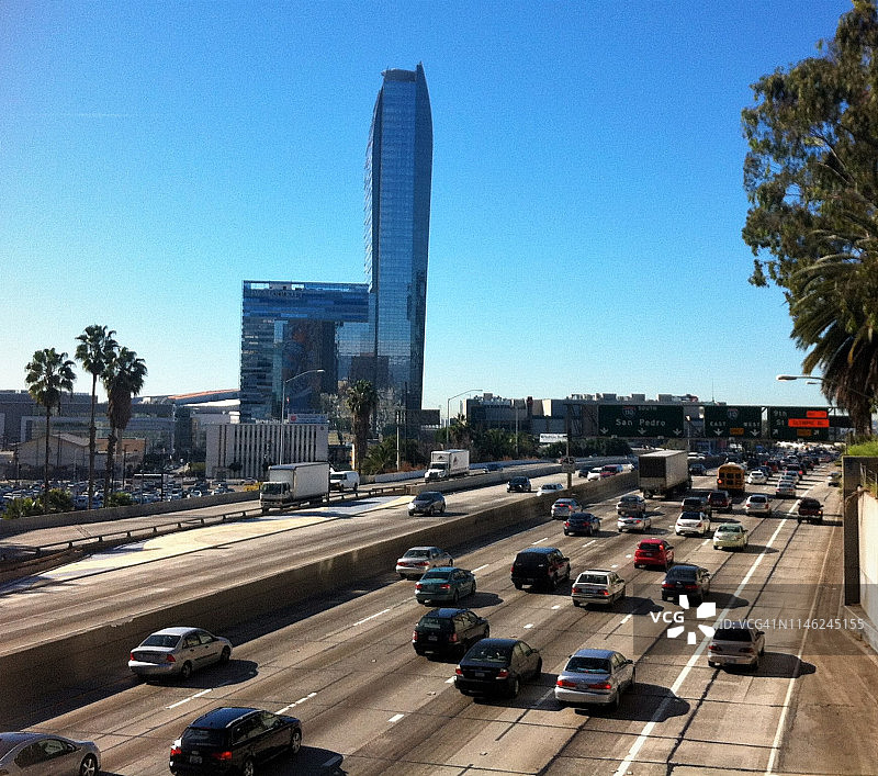 洛杉矶公路图片素材