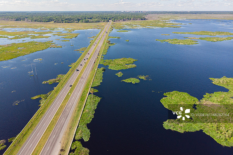 佩恩斯草原，佛罗里达州盖恩斯维尔图片素材