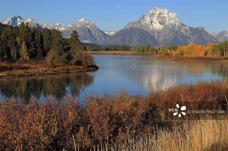 莫兰山清晨图片素材