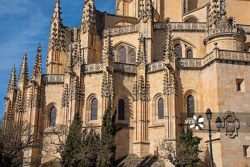 塞戈维亚大教堂图片素材
