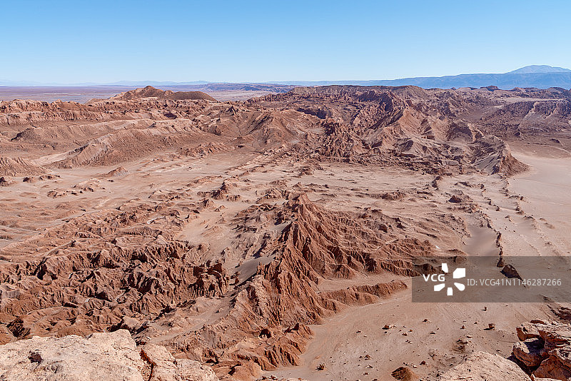 智利卡拉马月亮谷-阿塔卡马沙漠图片素材