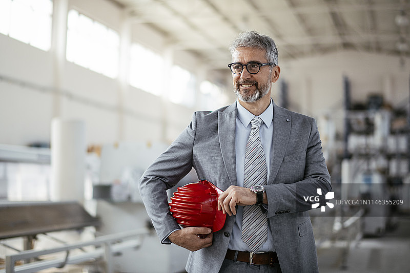 工厂里的工程师图片素材