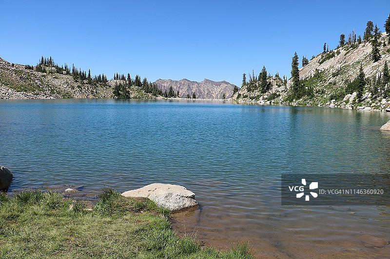 白松湖图片素材