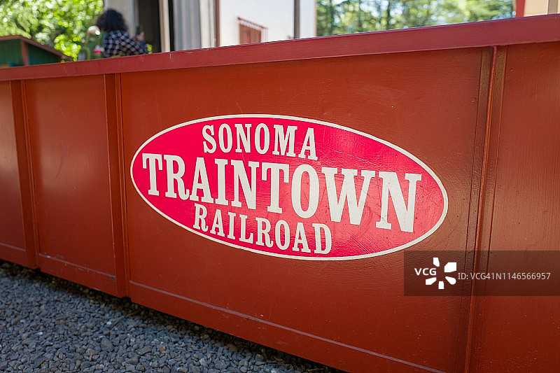 索诺玛火车小镇图片素材