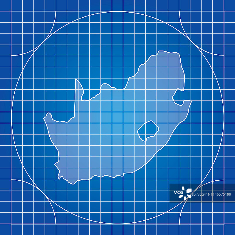 南非蓝图地图图片素材