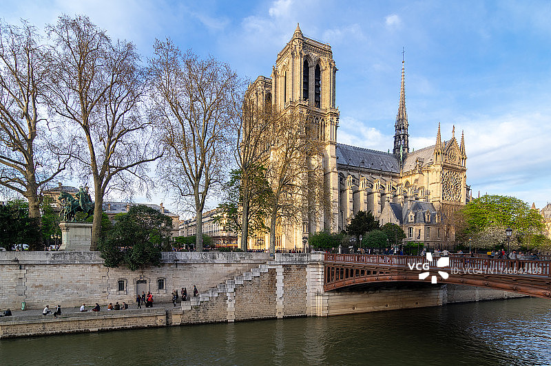 巴黎圣母院图片素材