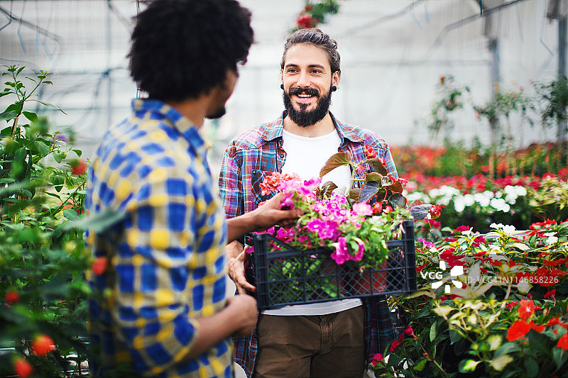 参观我们的花园图片素材