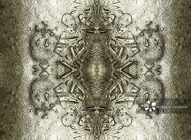 粉彩色背景上的裂冰纹理图片素材