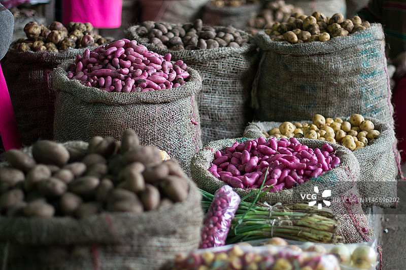 彩色土豆图片素材