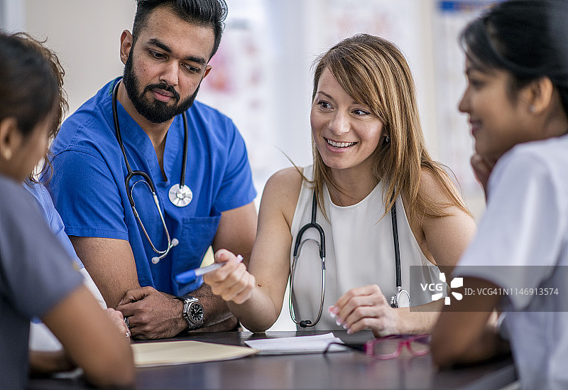 医生会议图片素材