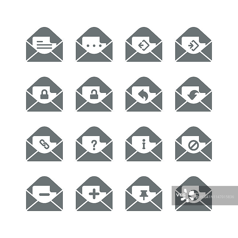 邮件图标图片素材