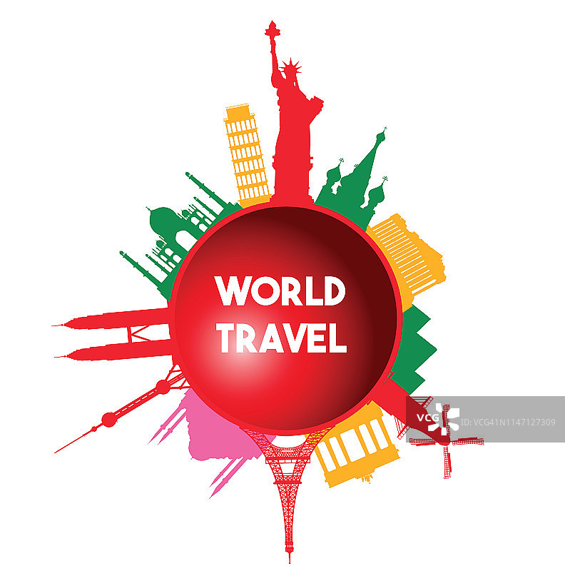 世界旅行图片素材