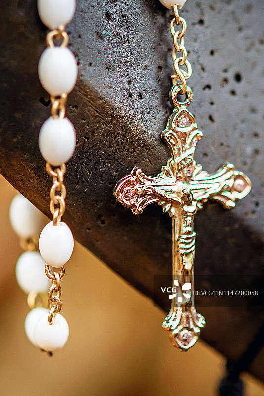 神圣的玫瑰经图片素材