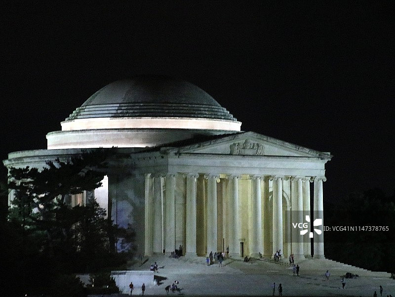 托马斯·杰斐逊纪念堂图片素材