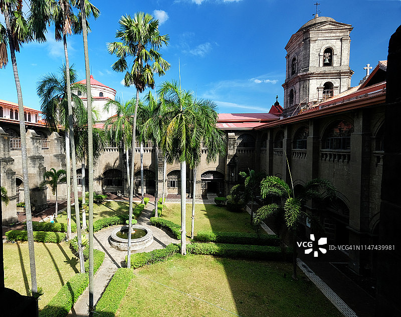 菲律宾马尼拉历史悠久的Intramuros图片素材