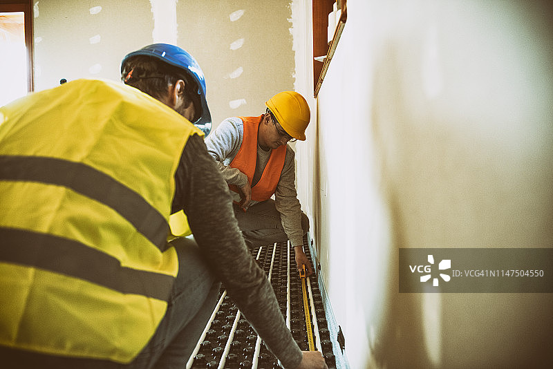 建筑工地测量图片素材
