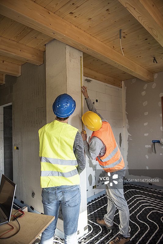 建筑工地测量图片素材