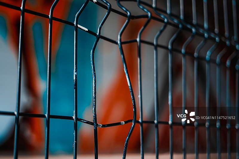 金属栅栏图片素材