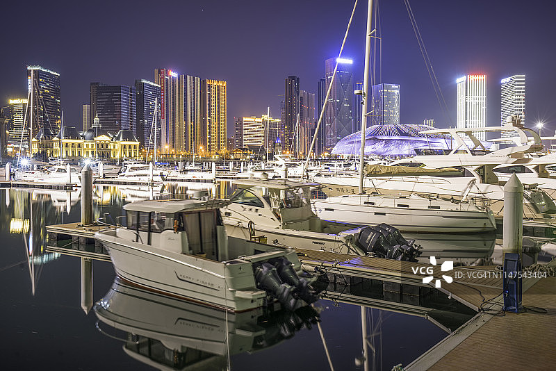 游艇码头图片素材