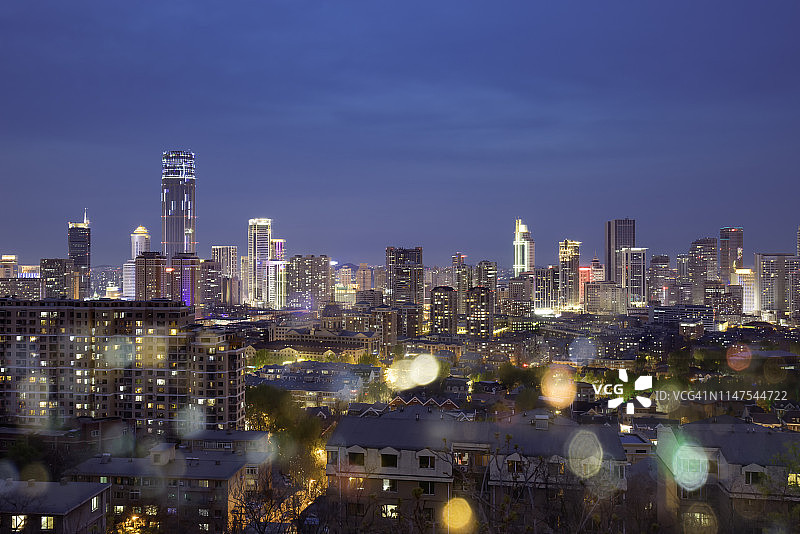 城市夜景图片素材