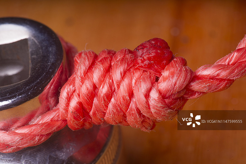 打结的绳子图片素材