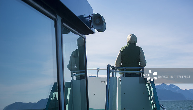 阿拉斯加州威廉王子湾游船之旅图片素材