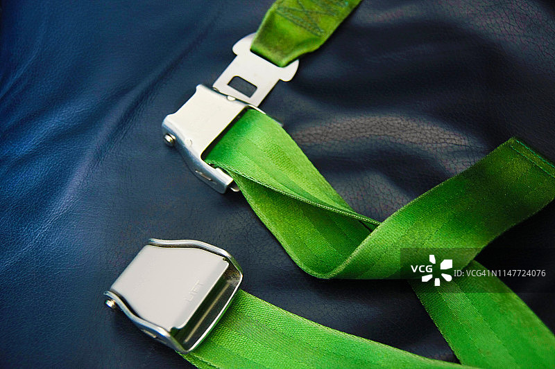 飞机座椅安全带图片素材