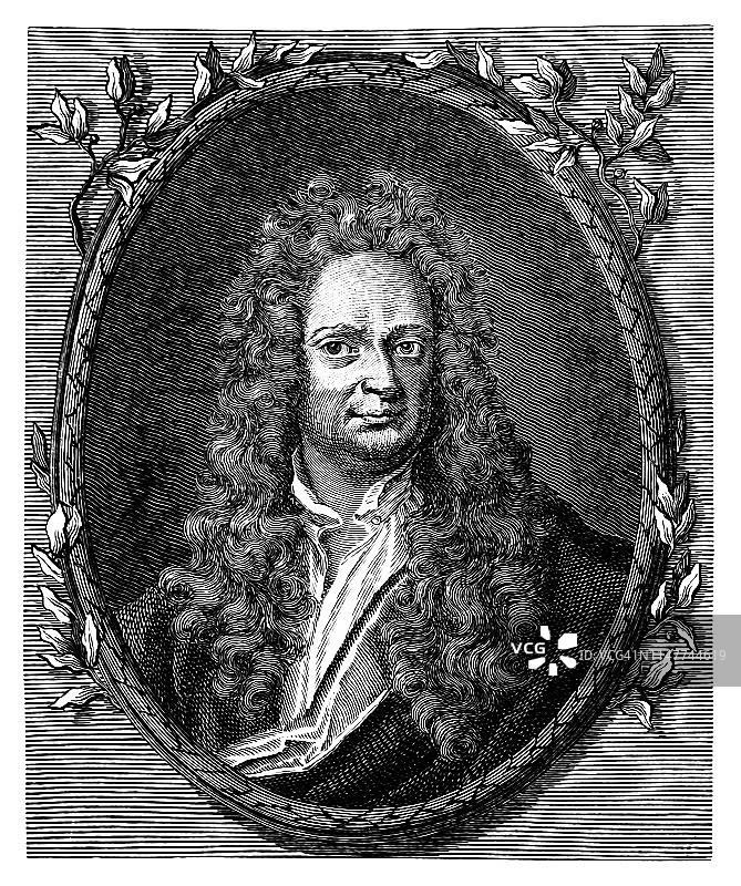 艾萨克·牛顿图片素材