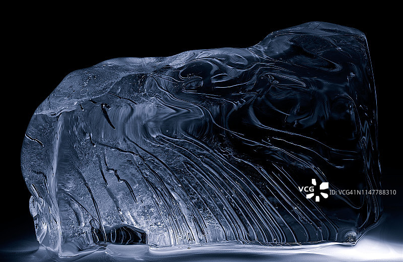 冰的特写镜头图片素材