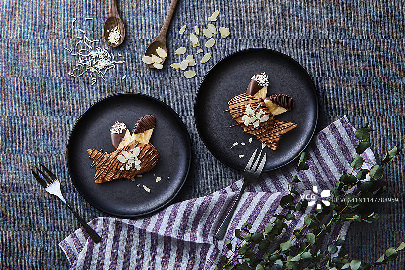 巧克力鲷鱼烧图片素材