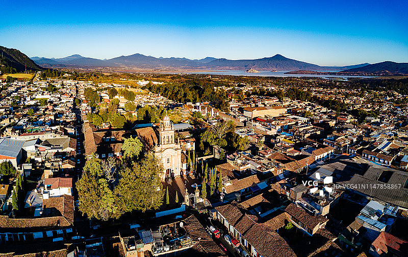 帕茨夸罗的早晨图片素材