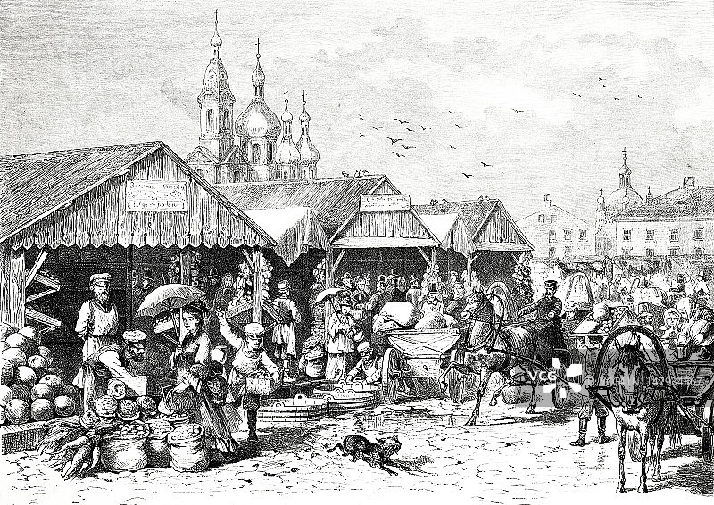 圣彼得堡市场图片素材