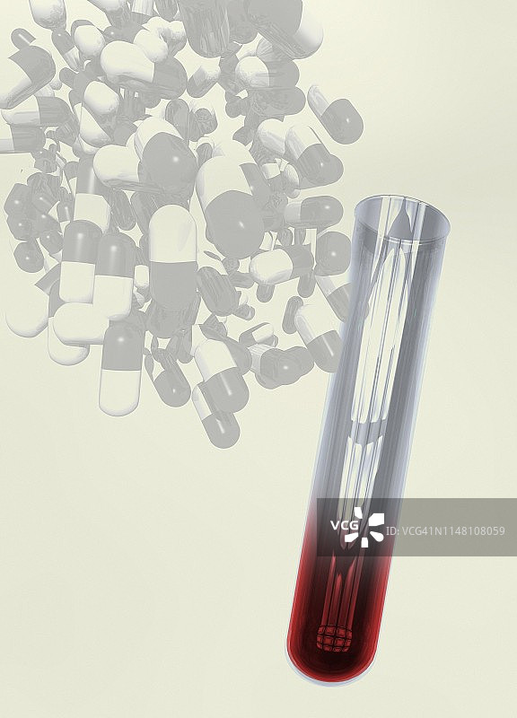 药物测试概念插图图片素材