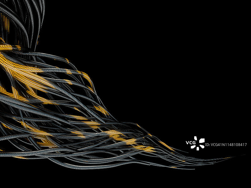 光纤电缆插图图片素材