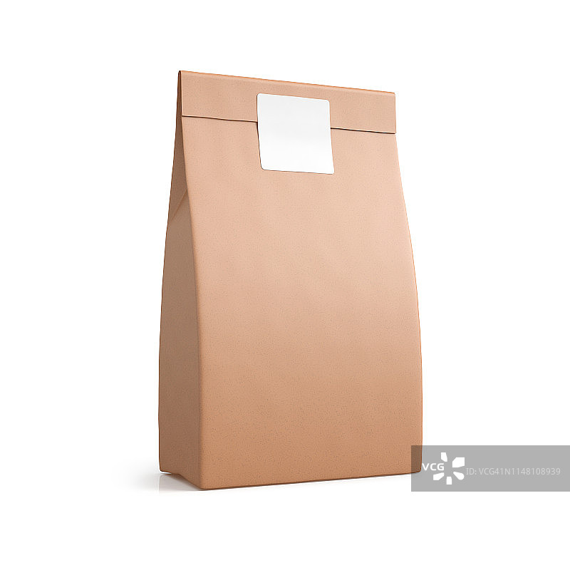棕色纸袋插画图片素材