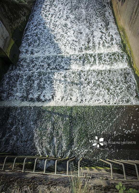 污水排放口图片素材