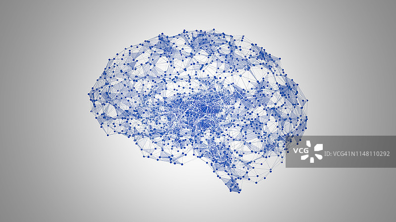 大脑神经网络，图示图片素材