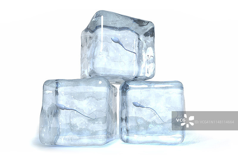 冷冻精子概念图图片素材