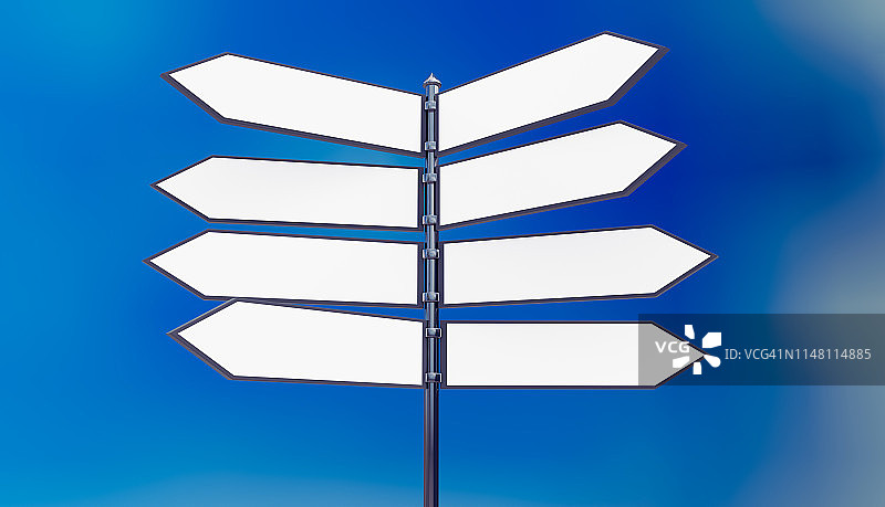 指示牌插画图片素材