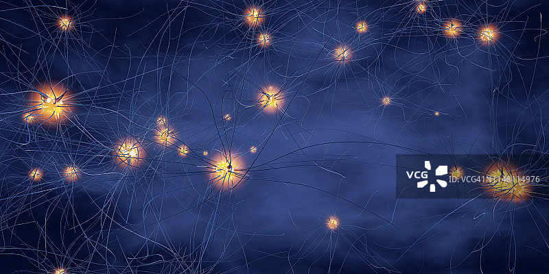 神经细胞插图图片素材