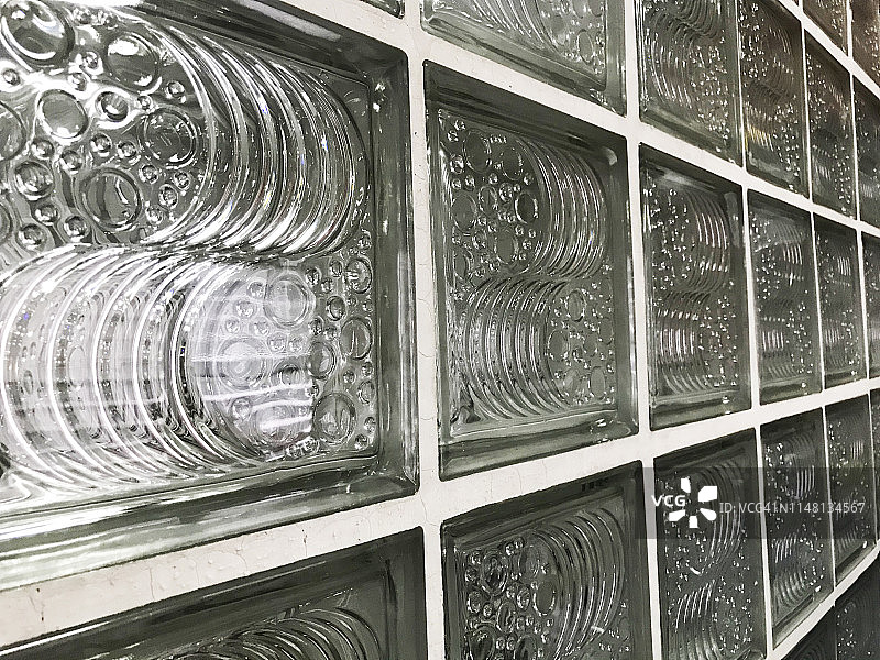 玻璃砖墙图片素材