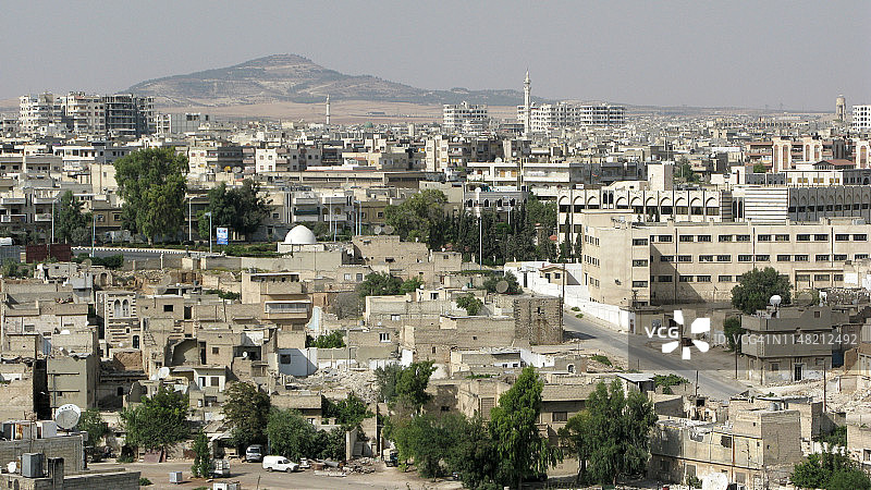 叙利亚哈马全景图片素材