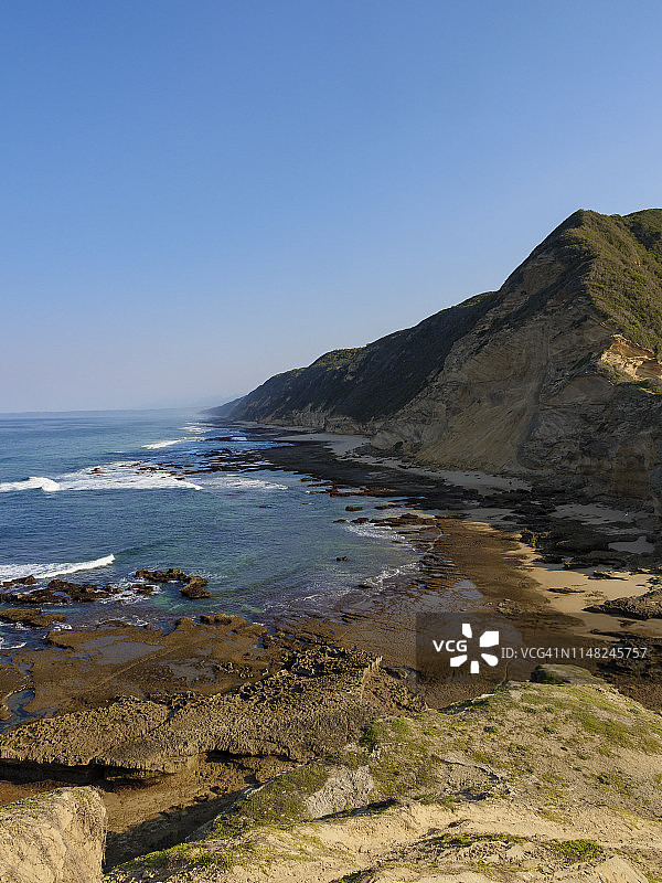 南非西开普省塞尔斯菲尔德附近格里克角的海岸风光图片素材