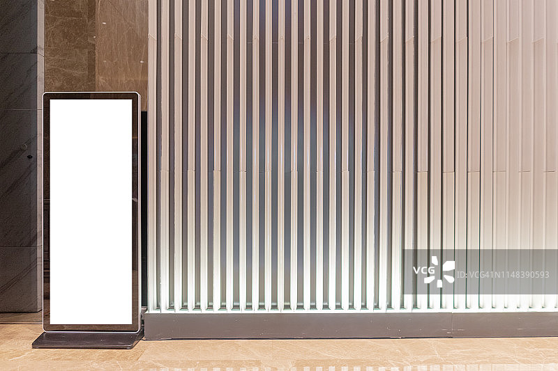 商场室内空广告牌图片素材