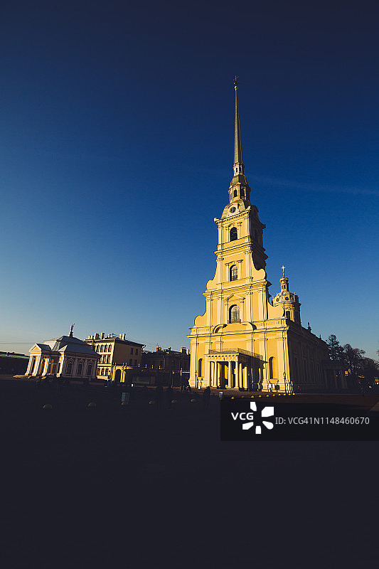 圣彼得堡的彼得保罗要塞图片素材