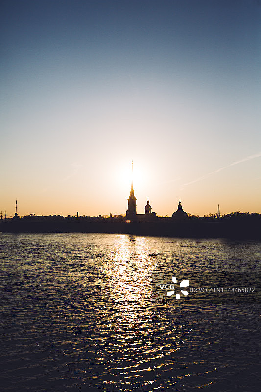 圣彼得堡的彼得保罗要塞图片素材