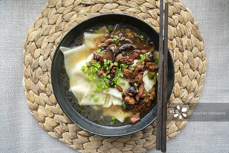 中国家常卤汤面图片素材